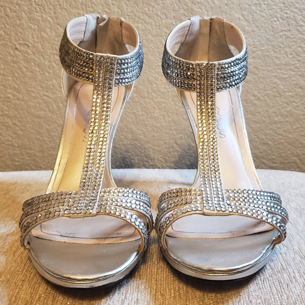 Caparros Rhinestone Heels - Picture 4 of 9